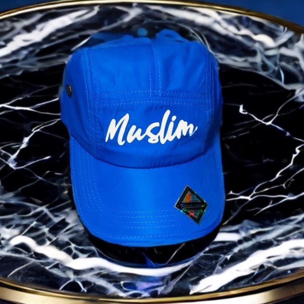 Blue Mast3r Fashion Muslim hat